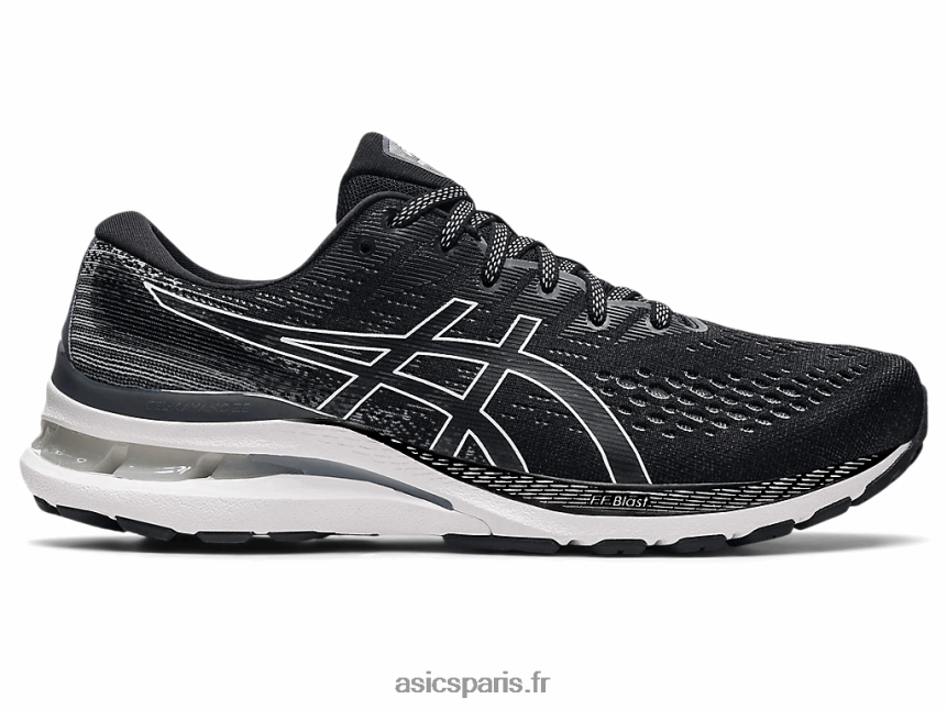 Hommes Asics gel-kayano 28 large BXL8B21871 noir blanc