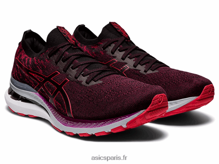 Hommes Asics gel-kayano 28 mk BXL8B21623 mars profond/rouge électrique