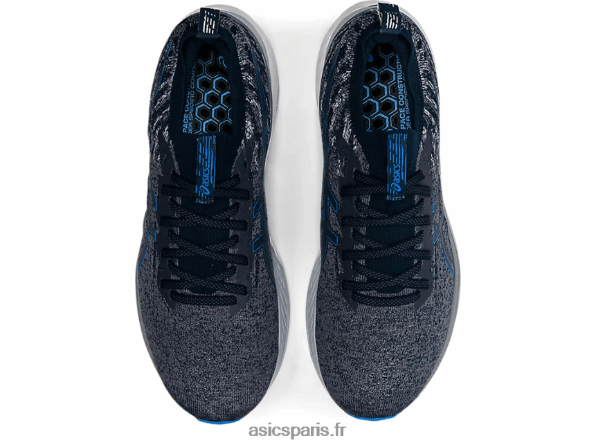 Hommes Asics gel-kayano 28 mk BXL8B21642 gris porteur/bleu électrique