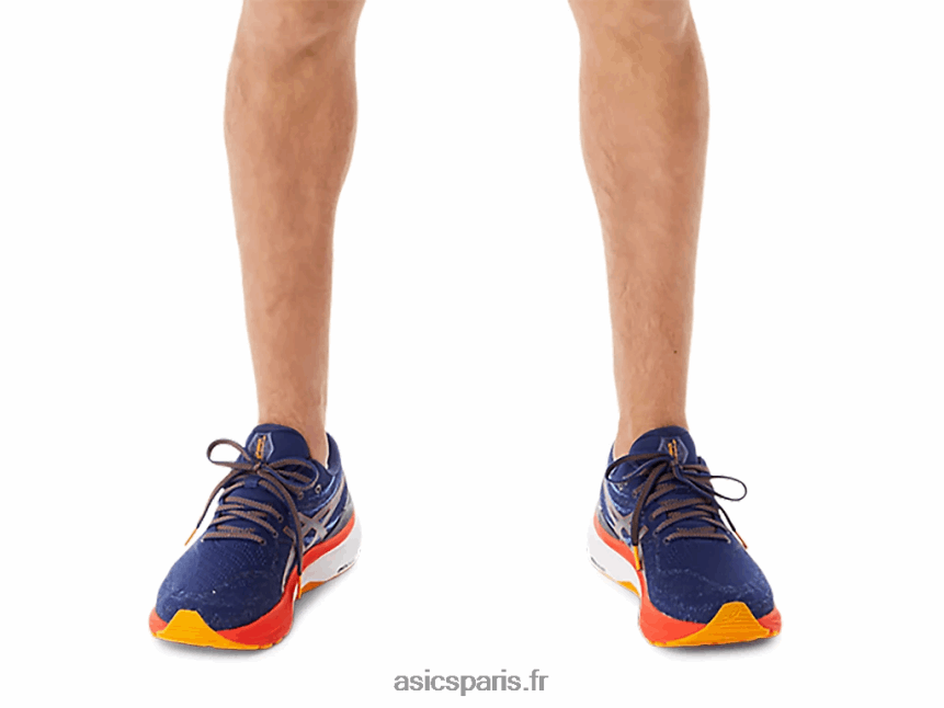 Hommes Asics gel-kayano 29 BXL8B21175 océan profond/tomate cerise