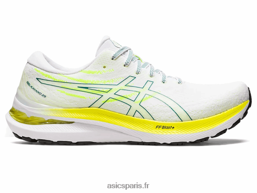 Hommes Asics gel-kayano 29 BXL8B21178 pin blanc/velours