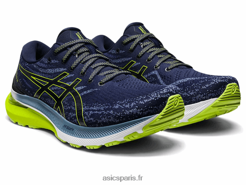 Hommes Asics gel-kayano 29 BXL8B2159 minuit/zeste de citron vert