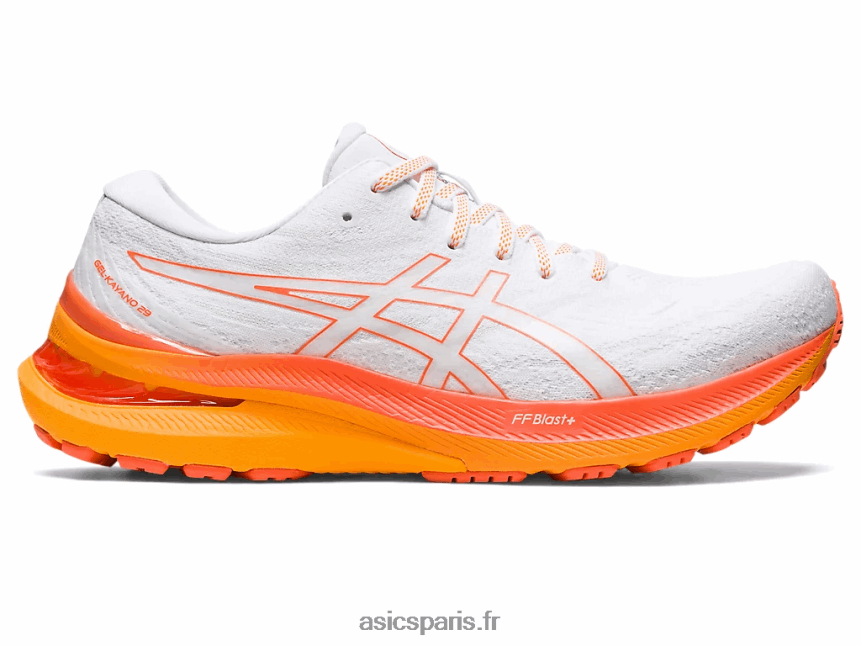 Hommes Asics gel-kayano 29 BXL8B2330 blanc/orange nova