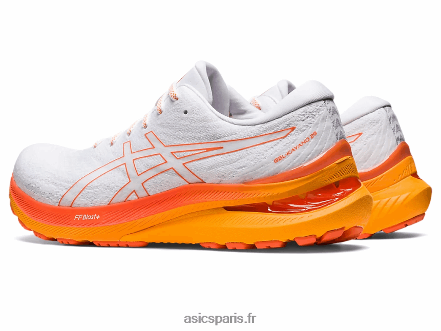 Hommes Asics gel-kayano 29 BXL8B2330 blanc/orange nova