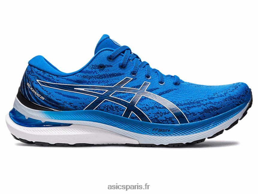Hommes Asics gel-kayano 29 BXL8B2912 bleu électrique/blanc