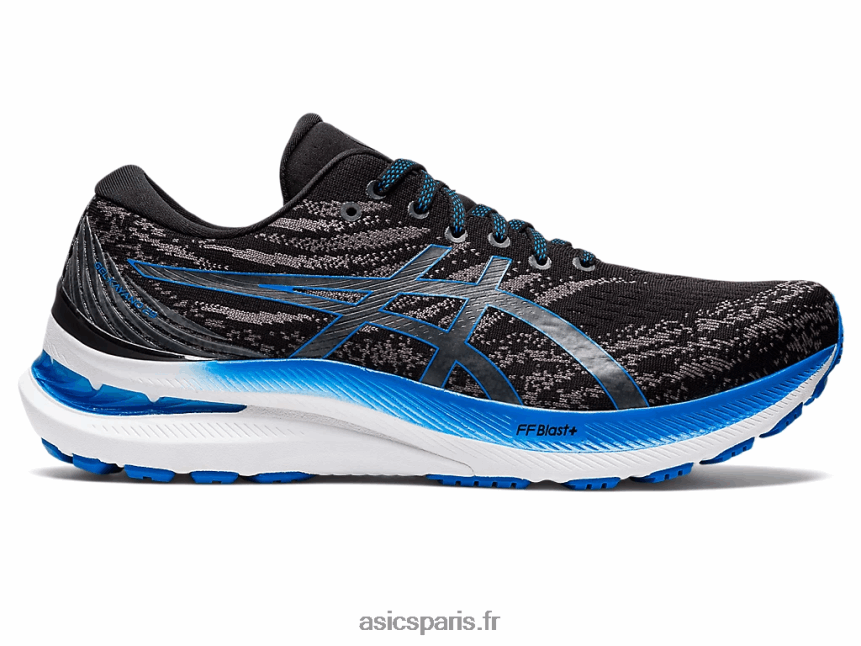Hommes Asics gel-kayano 29 BXL8B2930 noir/bleu électrique