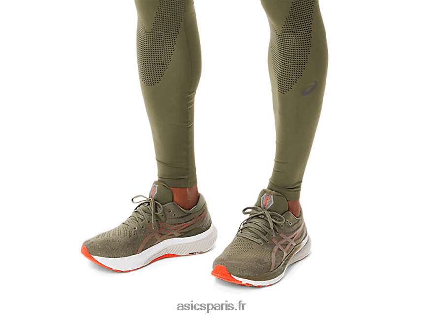 Hommes Asics gel-kayano 29 BXL8B2945 manteau vert/tomate cerise