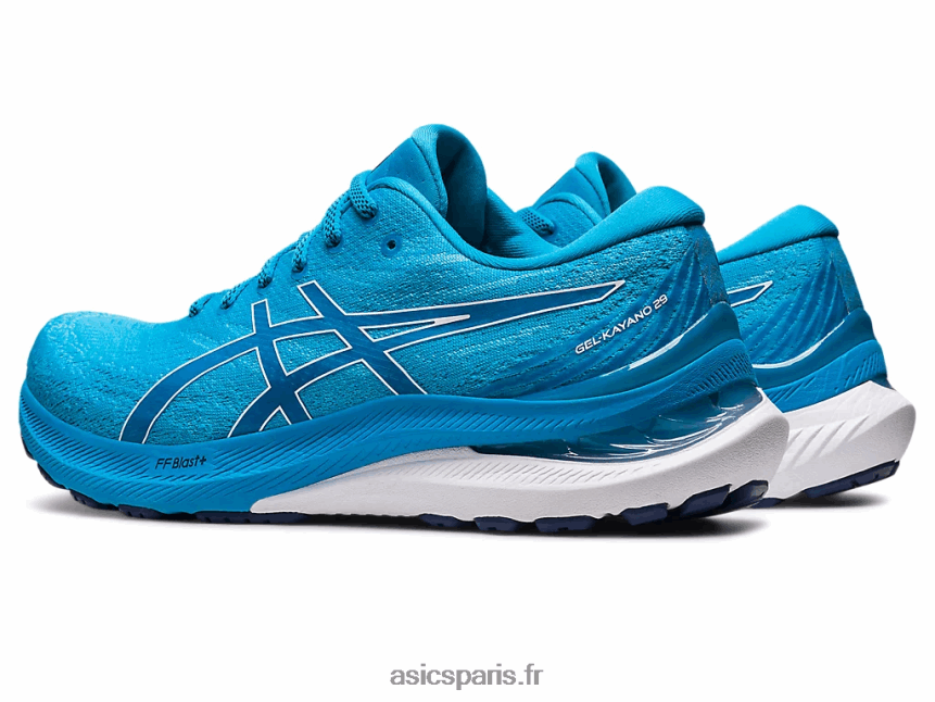 Hommes Asics gel-kayano 29 extra large BXL8B2391 bleu île/blanc