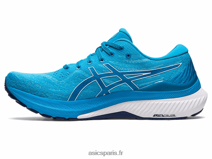 Hommes Asics gel-kayano 29 extra large BXL8B2391 bleu île/blanc