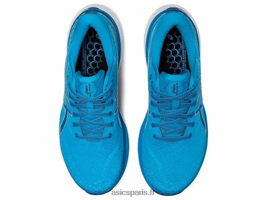 Hommes Asics gel-kayano 29 extra large BXL8B2391 bleu île/blanc