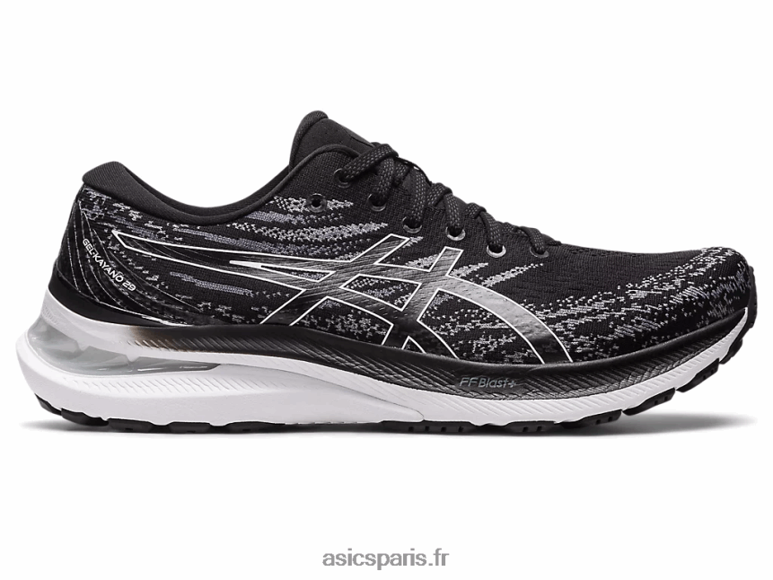 Hommes Asics gel-kayano 29 extra large BXL8B2780 noir blanc