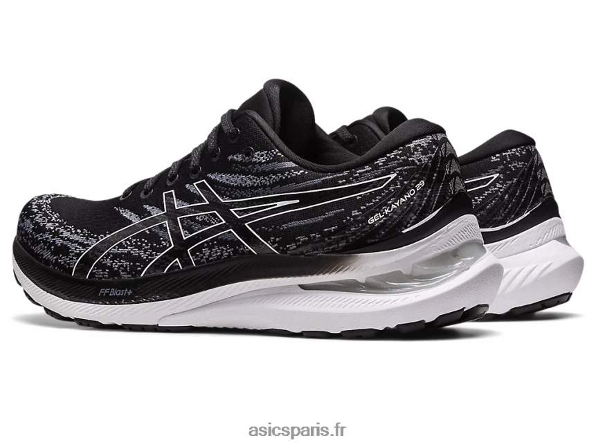 Hommes Asics gel-kayano 29 extra large BXL8B2780 noir blanc