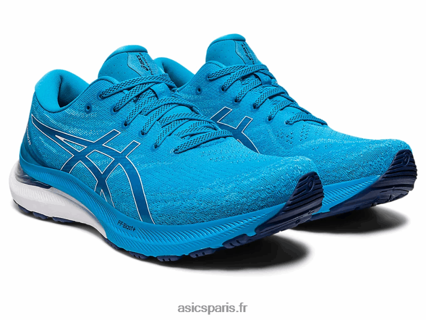 Hommes Asics gel-kayano 29 large BXL8B2400 bleu île/blanc