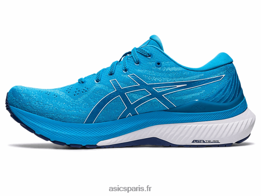 Hommes Asics gel-kayano 29 large BXL8B2400 bleu île/blanc