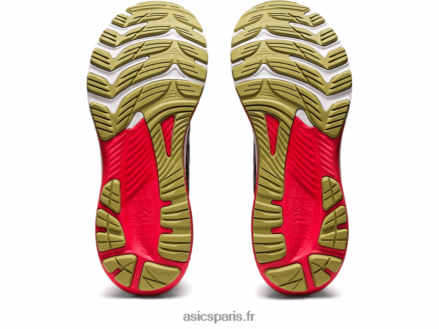 Hommes Asics gel-kayano 29 large BXL8B2429 noir/rouge électrique