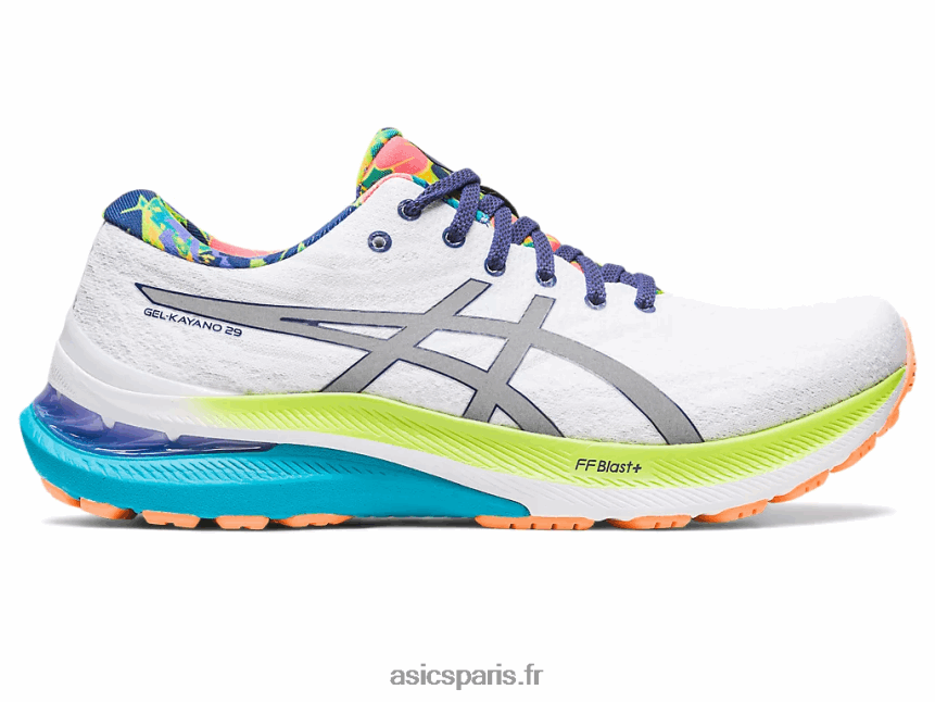 Hommes Asics gel-kayano 29 lite-show BXL8B2185 zeste de citron vert/spectacle léger