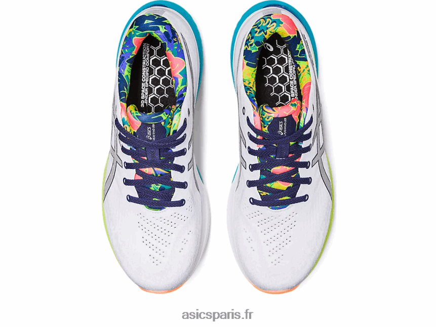 Hommes Asics gel-kayano 29 lite-show BXL8B2185 zeste de citron vert/spectacle léger