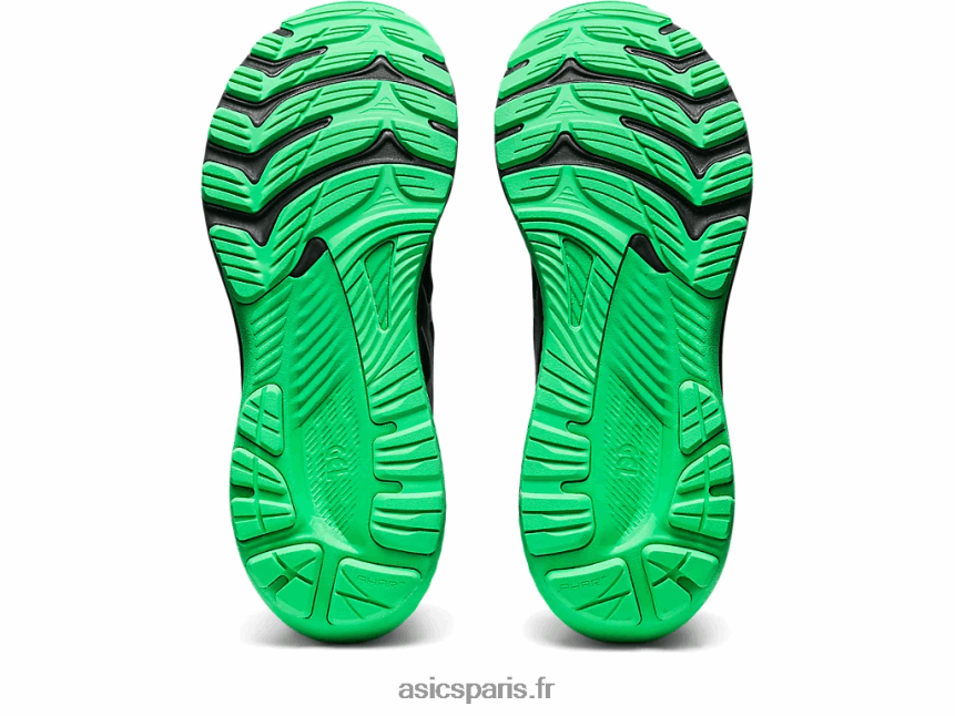 Hommes Asics gel-kayano 29 lite-show BXL8B2725 noir/nouvelle feuille