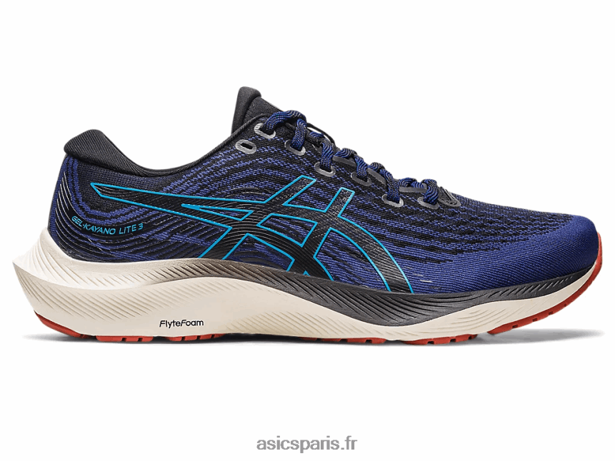 Hommes Asics gel-kayano lite 3 BXL8B2635 bleu indigo/noir