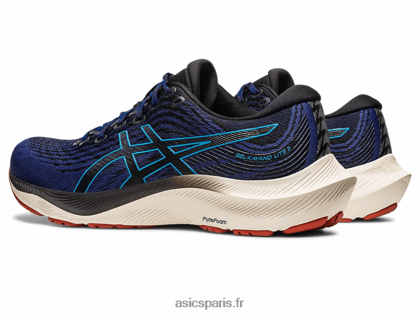 Hommes Asics gel-kayano lite 3 BXL8B2635 bleu indigo/noir