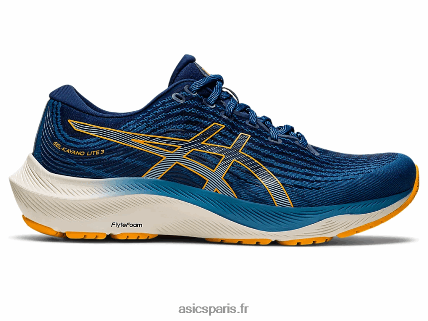 Hommes Asics gel-kayano lite 3 BXL8B2796 azur/ambre