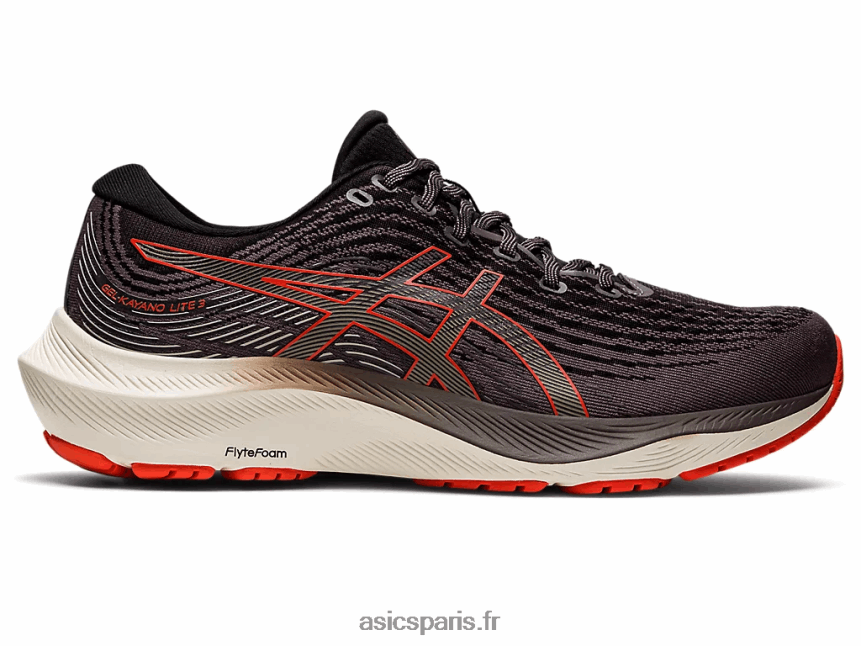 Hommes Asics gel-kayano lite 3 BXL8B2827 smoke shadow/tomate cerise