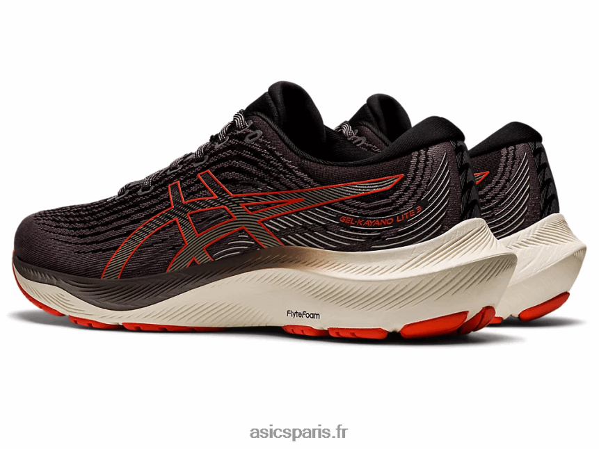 Hommes Asics gel-kayano lite 3 BXL8B2827 smoke shadow/tomate cerise
