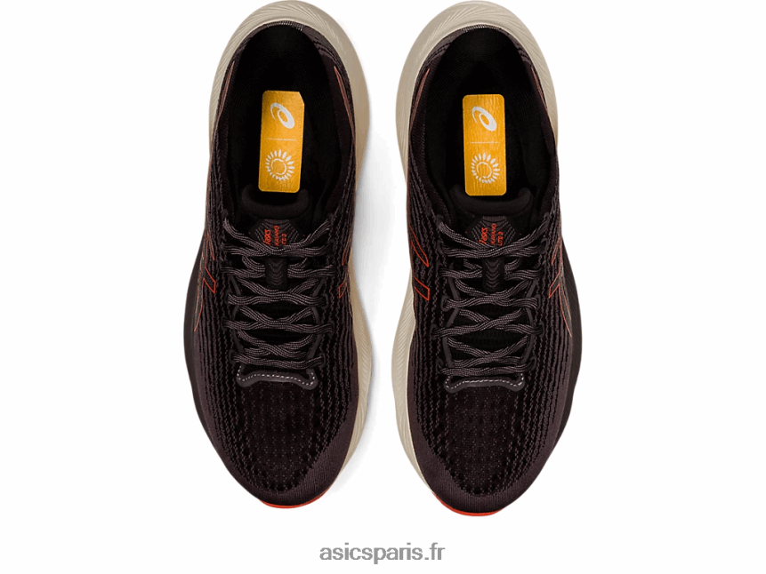 Hommes Asics gel-kayano lite 3 BXL8B2827 smoke shadow/tomate cerise