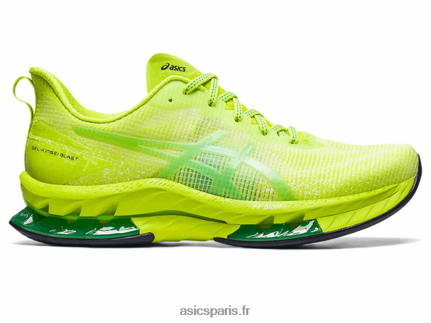 Hommes Asics gel-kinsei souffle le 2 BXL8B2210 le zeste de lime