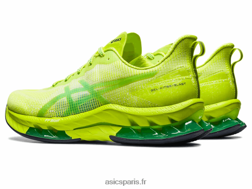 Hommes Asics gel-kinsei souffle le 2 BXL8B2210 le zeste de lime