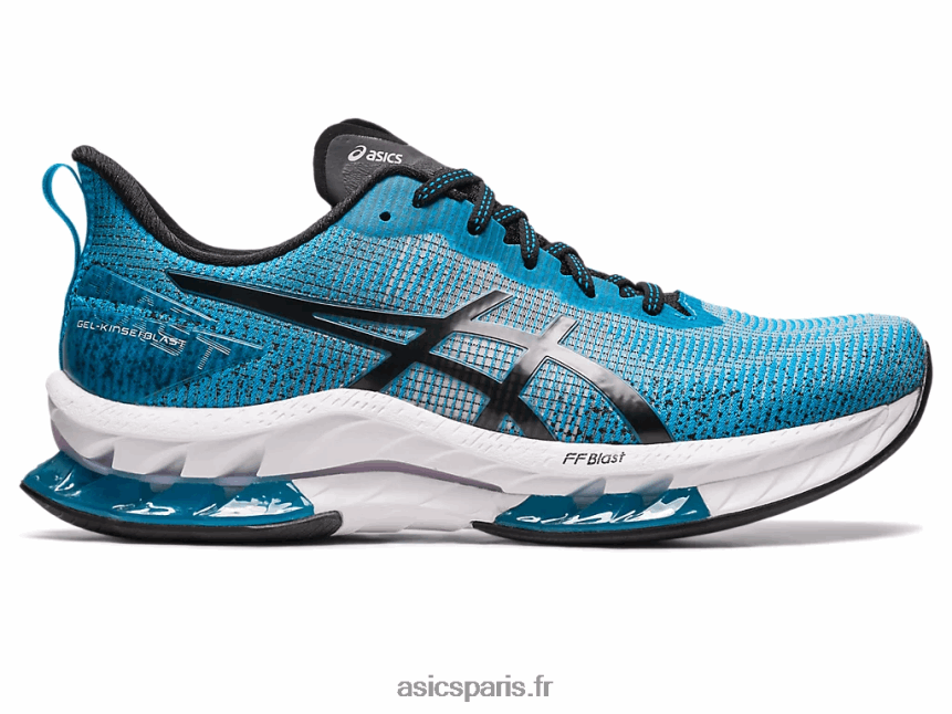 Hommes Asics gel-kinsei souffle le 2 BXL8B2444 bleu de l'île