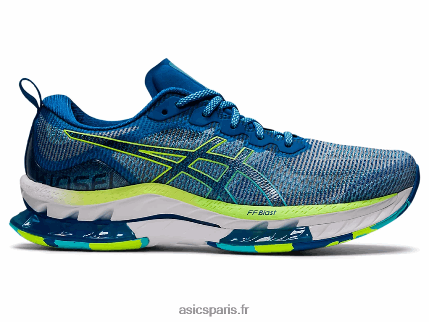 Hommes Asics gel-kinsei souffle le BXL8B21537 route du lac/vert de danger