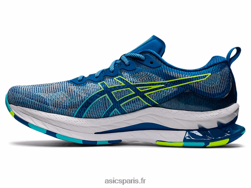 Hommes Asics gel-kinsei souffle le BXL8B21537 route du lac/vert de danger