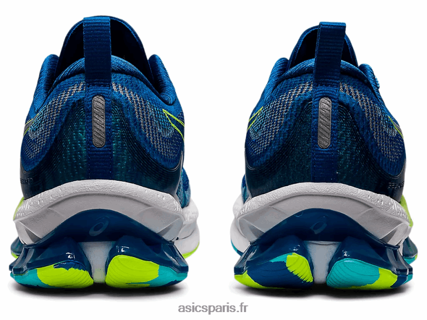 Hommes Asics gel-kinsei souffle le BXL8B21537 route du lac/vert de danger
