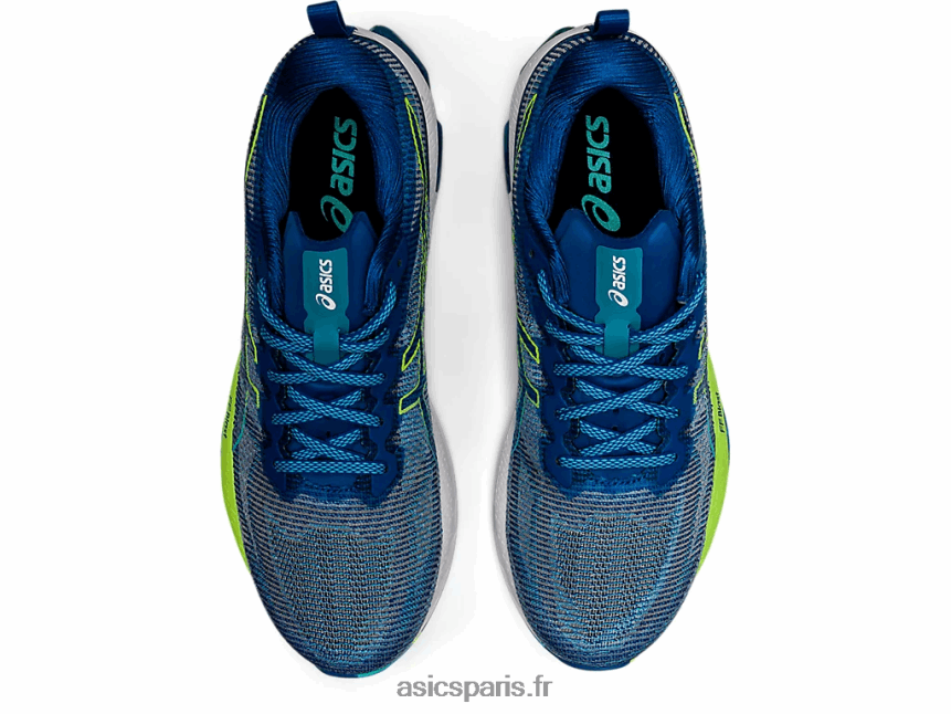 Hommes Asics gel-kinsei souffle le BXL8B21537 route du lac/vert de danger