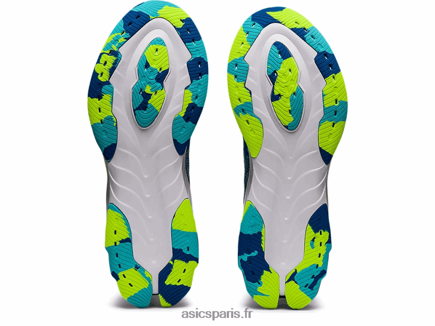 Hommes Asics gel-kinsei souffle le BXL8B21537 route du lac/vert de danger