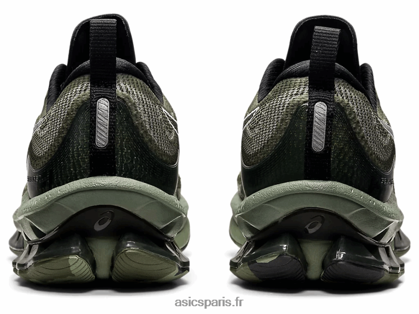 Hommes Asics gel-kinsei souffle le BXL8B2654 vert lichen/blanc