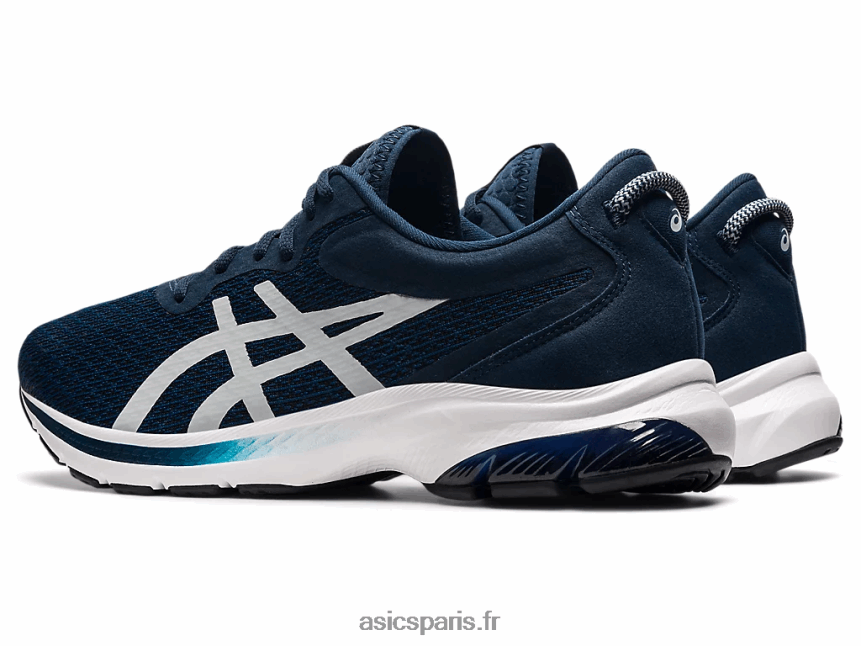 Hommes Asics gel-kumo lyte 2 BXL8B21801 bleu français/gris piémont
