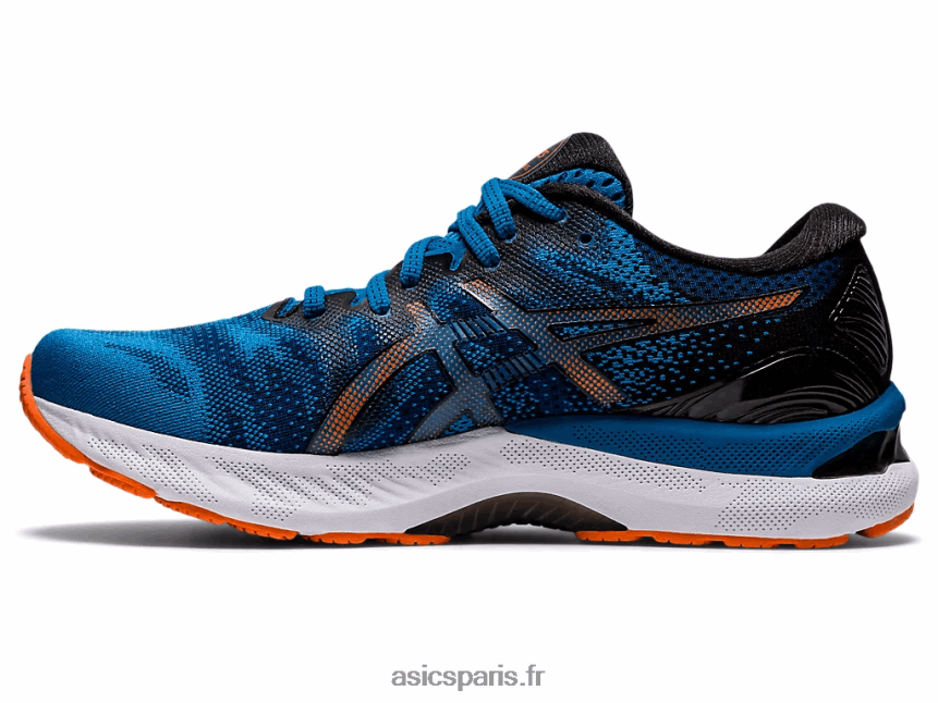 Hommes Asics gel-nimbus 23 BXL8B21945 reborn bleu/noir
