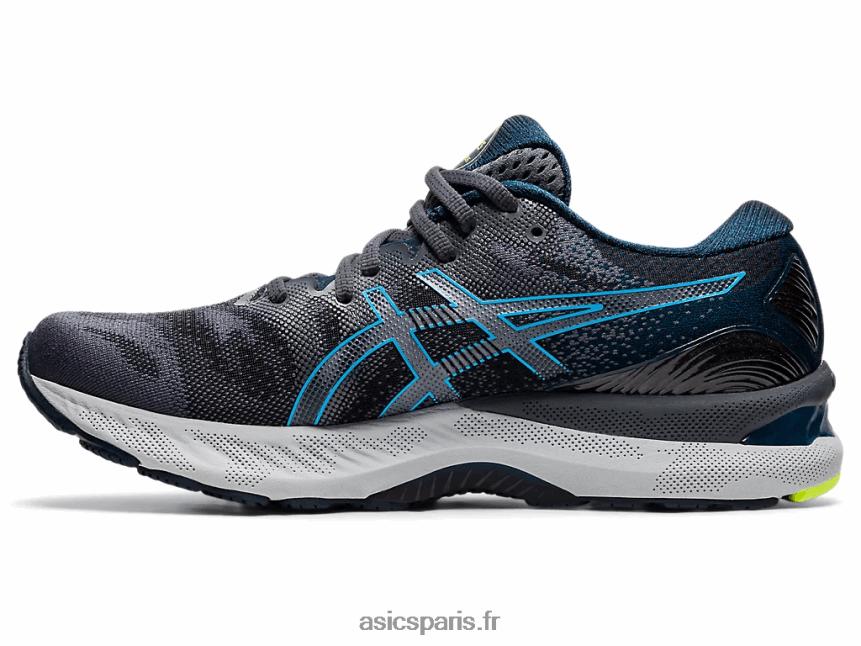 Hommes Asics gel-nimbus 23 BXL8B22018 transporteur gris/digital aqua