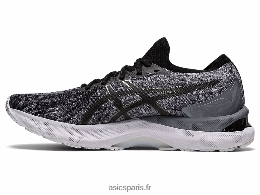 Hommes Asics gel-nimbus 23 tricot BXL8B21884 tôle/noir