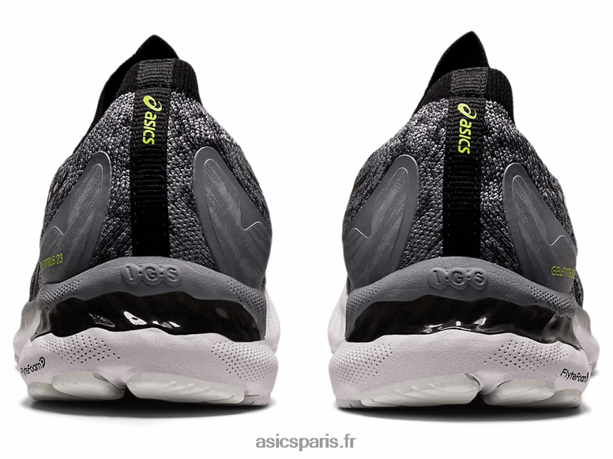 Hommes Asics gel-nimbus 23 tricot BXL8B21884 tôle/noir