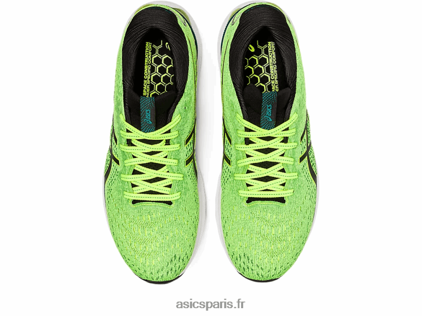 Hommes Asics gel-nimbus 24 BXL8B21038 jaune sécurité/noir