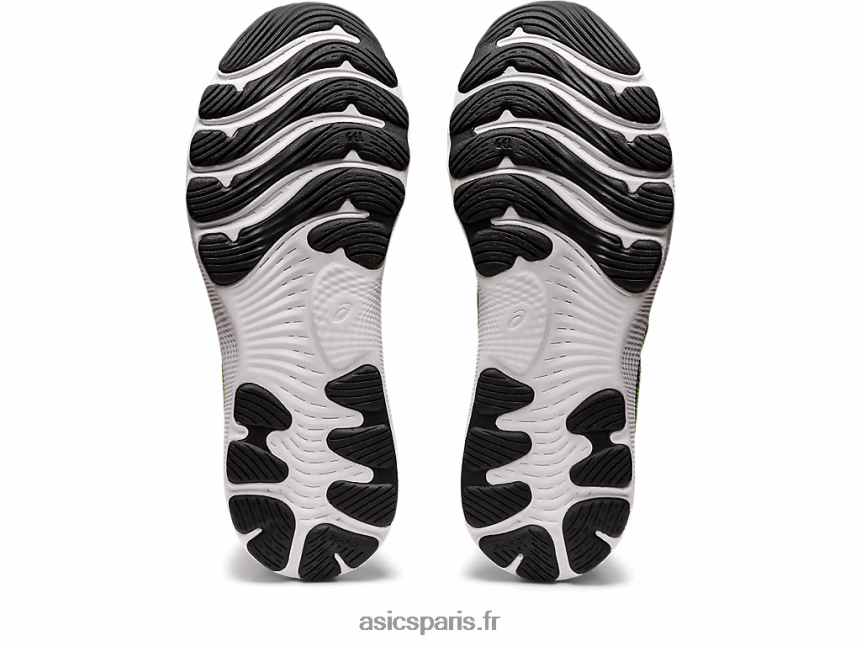 Hommes Asics gel-nimbus 24 BXL8B21038 jaune sécurité/noir