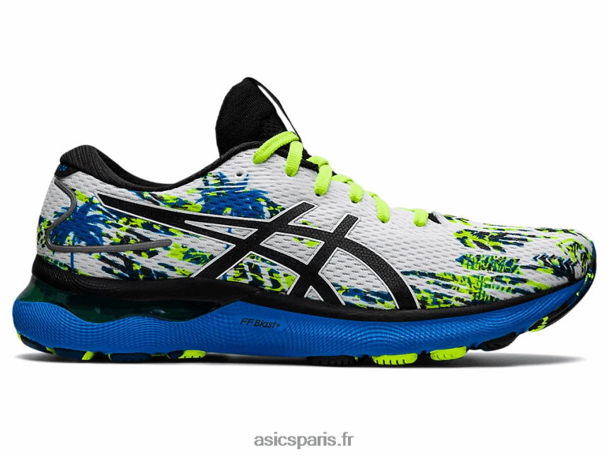 Hommes Asics gel-nimbus 24 BXL8B21293 blanc noir