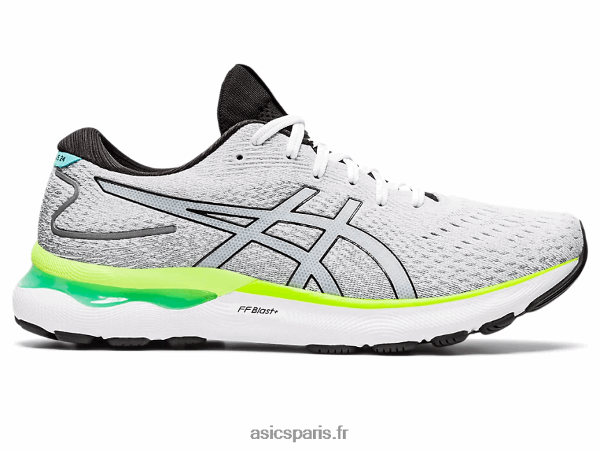 Hommes Asics gel-nimbus 24 BXL8B21553 blanc noir