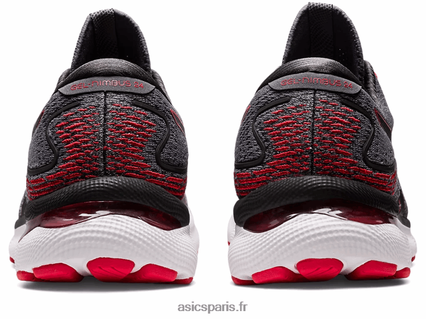 Hommes Asics gel-nimbus 24 BXL8B2213 métropole/rouge classique