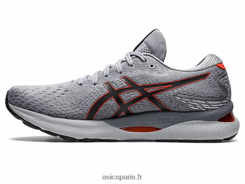 Hommes Asics gel-nimbus 24 BXL8B2908 feuille de roche/tomate cerise