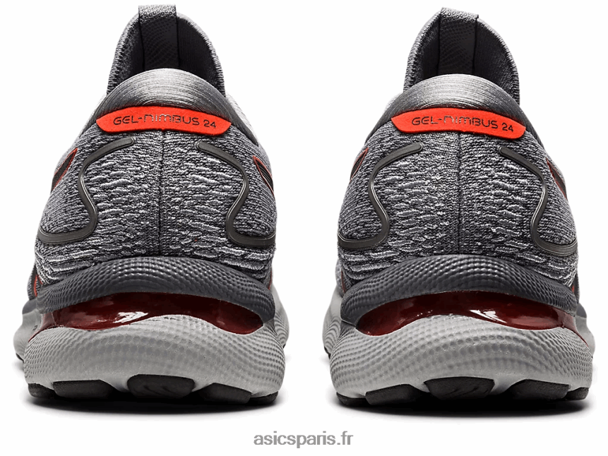 Hommes Asics gel-nimbus 24 BXL8B2908 feuille de roche/tomate cerise