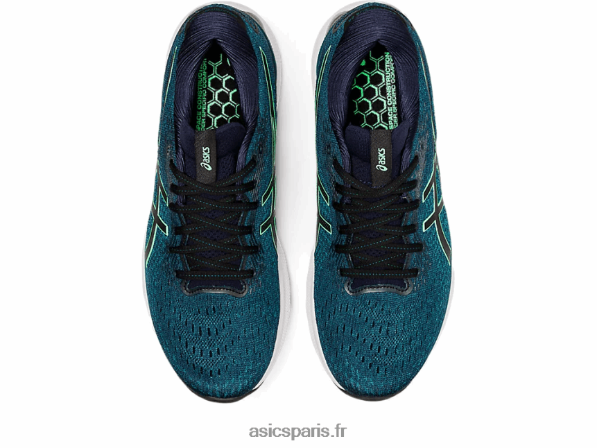 Hommes Asics gel-nimbus 24 BXL8B2913 pin velours/nouvelle feuille